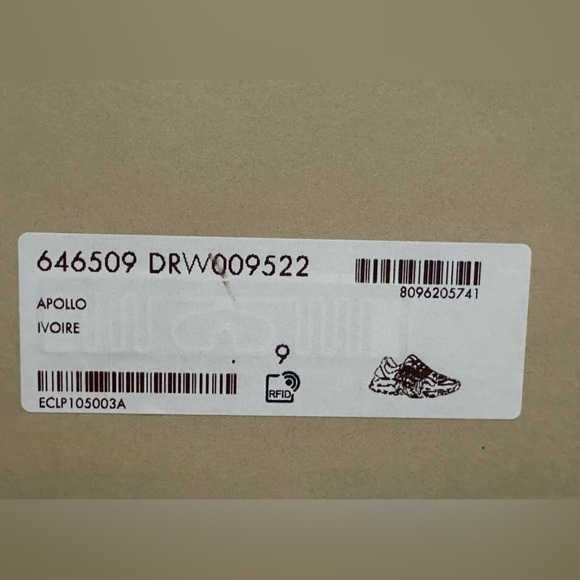 💎GUCCI DISNEY X RHYTON SNEAKERS IVORY LEATHER DONALD DUCK PRINT MEN 9G , 9.5 US - Picture 6 of 6